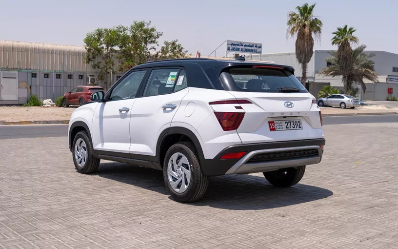 Hyundai Creta (White), 2024 for rent in Abu Dhabi