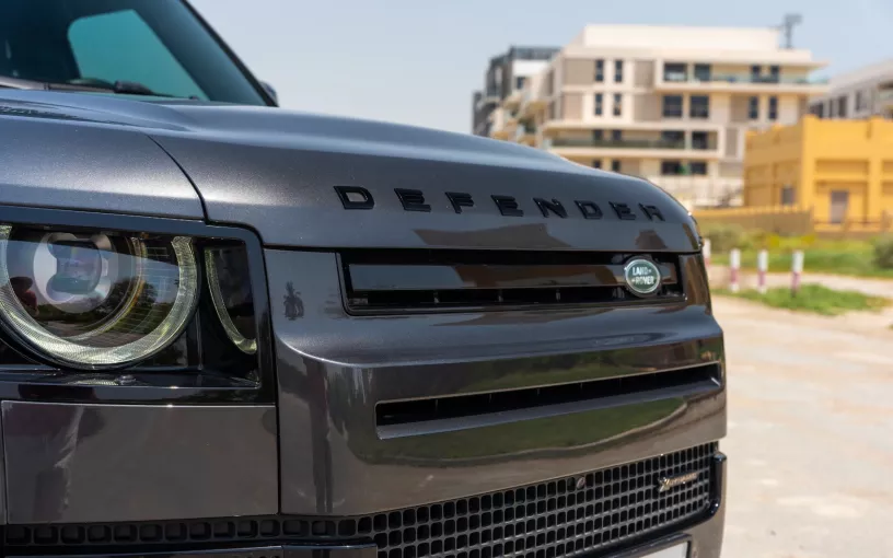 Range Rover Defender (Dark Grey), 2022 for rent in Sharjah