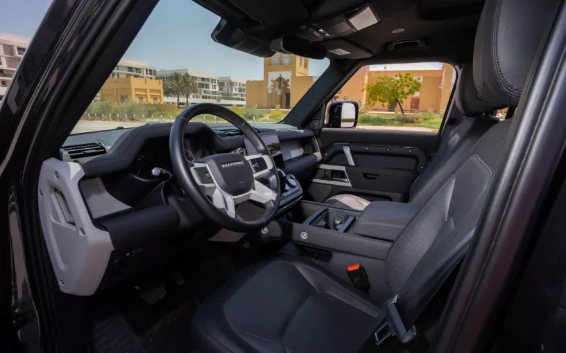 Range Rover Defender (Dark Grey), 2022 for rent in Sharjah