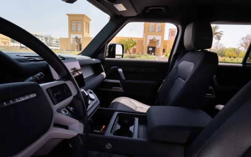Range Rover Defender (Dark Grey), 2022 for rent in Sharjah