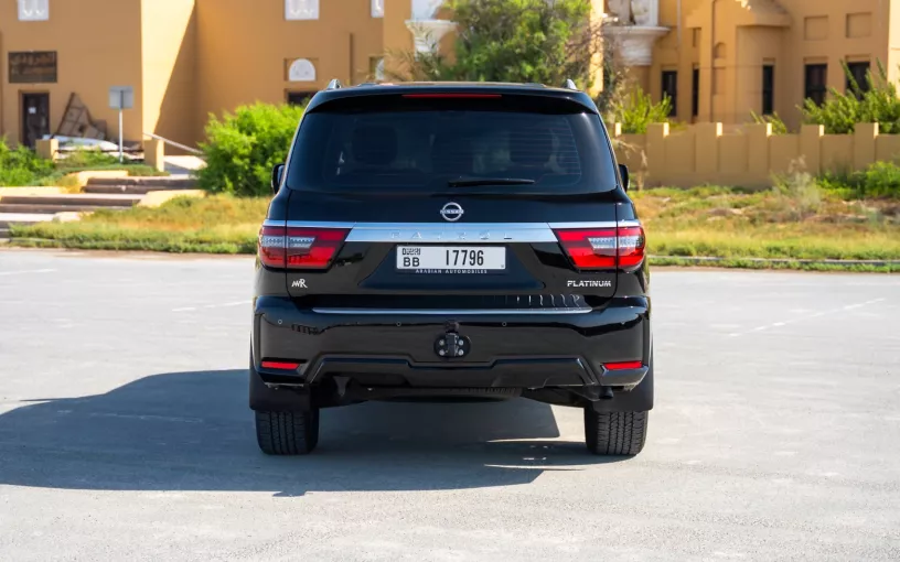 Nissan Patrol Platinum (Black), 2024 for rent in Dubai