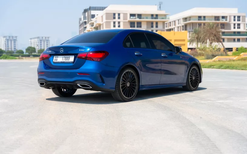Mercedes A200 (Blue), 2025 for rent in Dubai