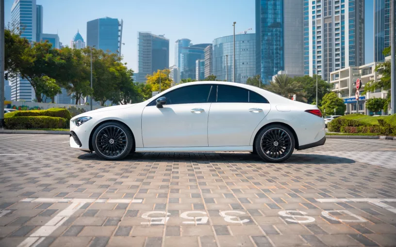 Mercedes CLA200 (White), 2025 for rent in Dubai