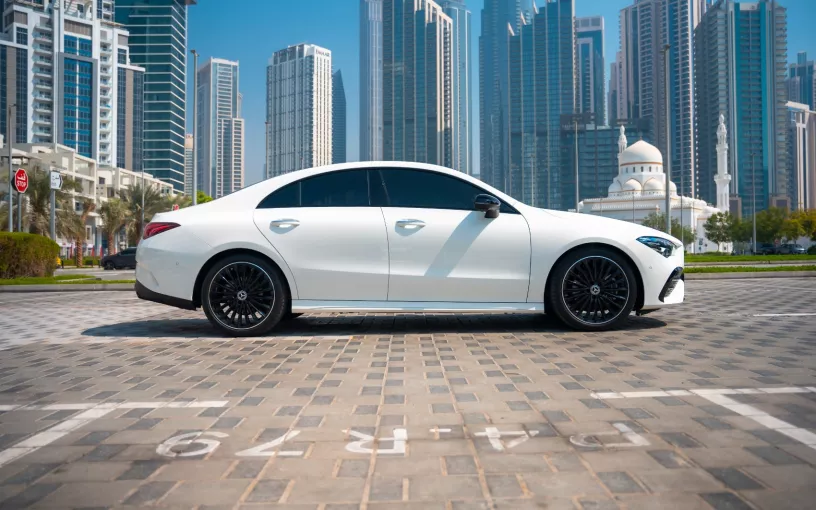 Mercedes CLA200 (White), 2025 for rent in Dubai