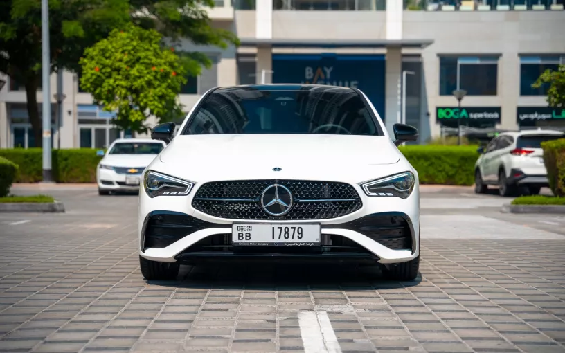 Mercedes CLA200 (White), 2025 for rent in Dubai