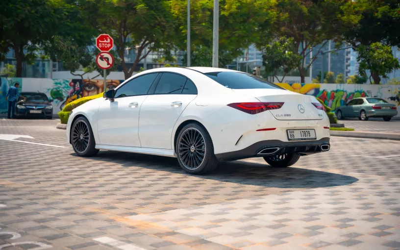 Mercedes CLA200 (White), 2025 for rent in Dubai
