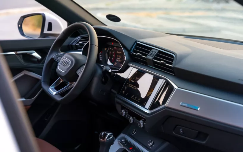 Audi Q3 Sportback (White), 2025 for rent in Sharjah