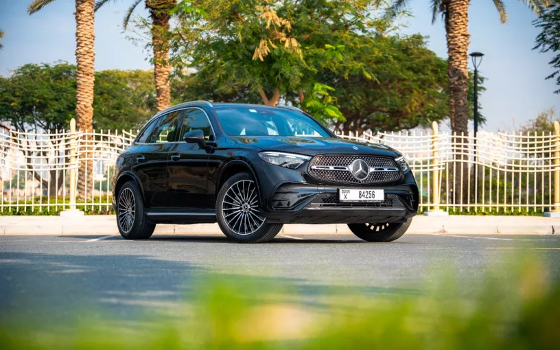 Mercedes GLC 200 SUV (Black), 2024 for rent in Sharjah
