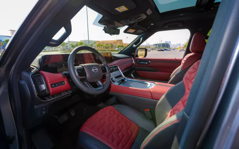 Dubai'de kiralık Nissan Patrol Platinum V6 (Gri), 2025