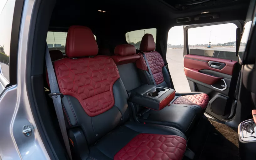 Nissan Patrol Platinum V6 (Silver), 2025 for rent in Abu Dhabi
