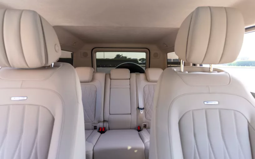 Mercedes G63 AMG (Белый), 2022 для аренды в Дубай