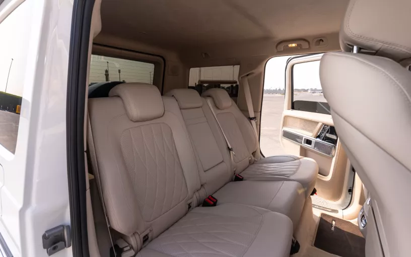 Mercedes G63 AMG (Белый), 2022 для аренды в Дубай