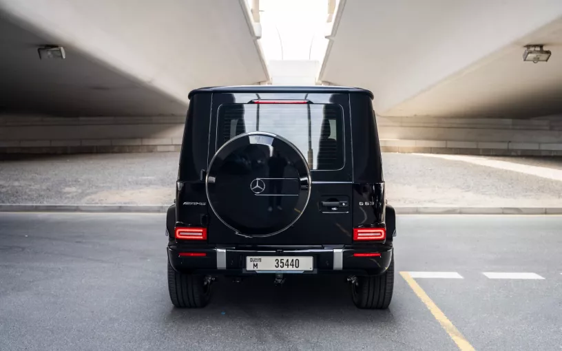 Mercedes G63 AMG (Black), 2025 for rent in Dubai
