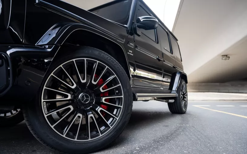 Mercedes G63 AMG (Black), 2025 for rent in Dubai