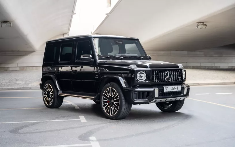 Mercedes G63 AMG (Black), 2025 for rent in Dubai