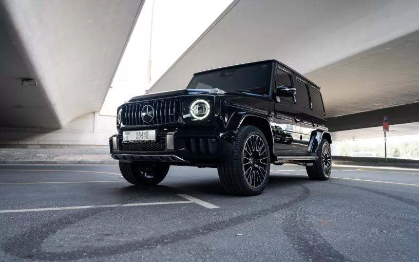 Mercedes G63 AMG (Black), 2025 for rent in Dubai