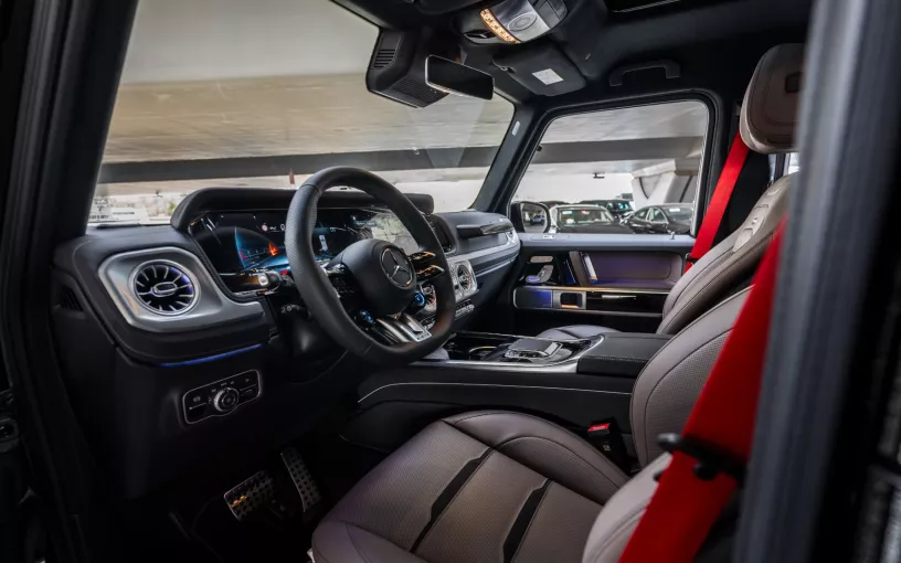 Mercedes G63 AMG (Black), 2025 for rent in Dubai