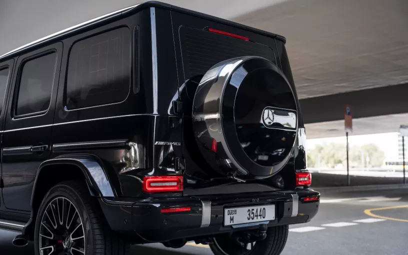 Mercedes G63 AMG (Black), 2025 for rent in Dubai