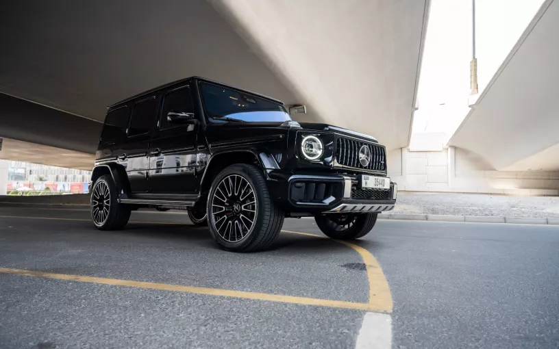 Mercedes G63 AMG (Black), 2025 for rent in Dubai