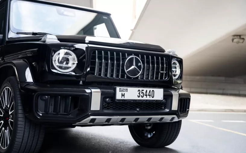 Mercedes G63 AMG (Black), 2025 for rent in Dubai