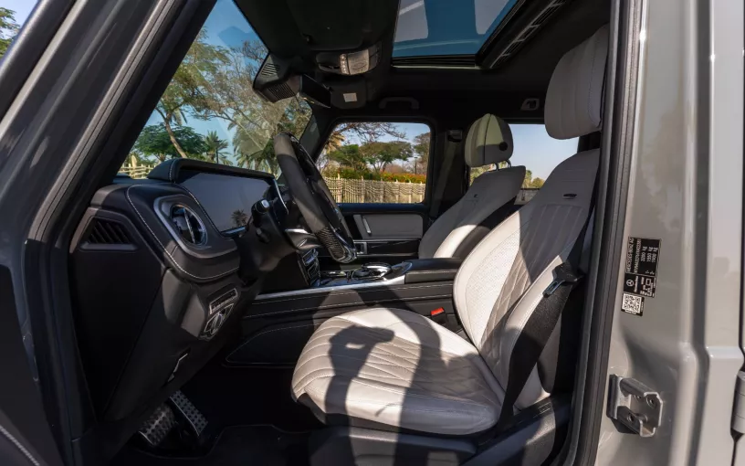 Mercedes G63 AMG (Nardo grey), 2022 for rent in Ras Al Khaimah