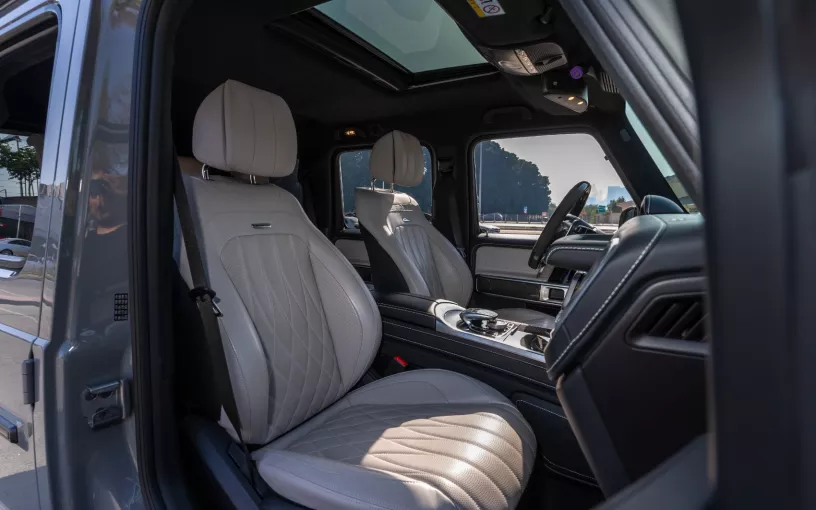 Mercedes G63 AMG (Nardo grey), 2022 for rent in Ras Al Khaimah