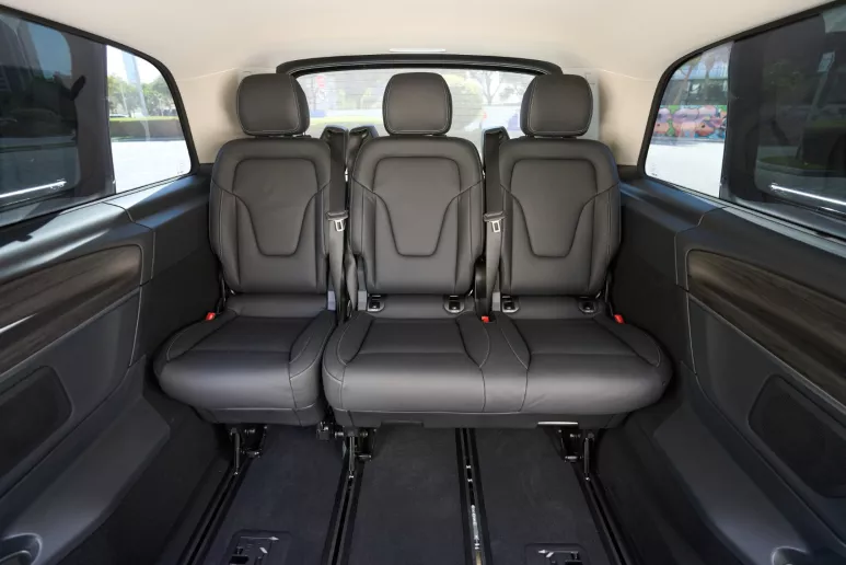 Mercedes V300 Avantgarde Extra Long (Black), 2025 for rent in Dubai