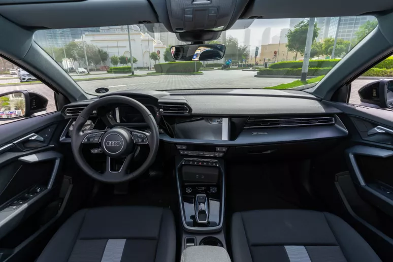 Audi A3 (Schwarz), 2025  zur Miete in Dubai