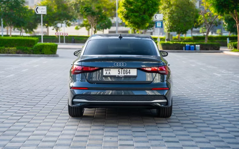 Audi A3 (Серый), 2025 для аренды в Рас-эль-Хайме