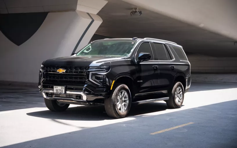 Chevrolet Tahoe (Black), 2025 for rent in Ras Al Khaimah