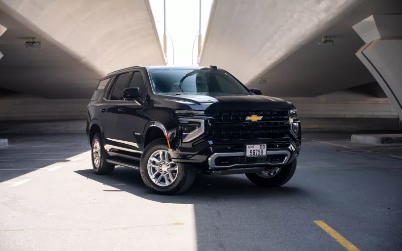 Chevrolet Tahoe (Black), 2025 for rent in Ras Al Khaimah