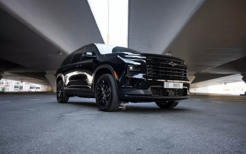 Chevrolet Traverse (Noir), 2025 &agrave; louer &agrave; Duba&iuml;
