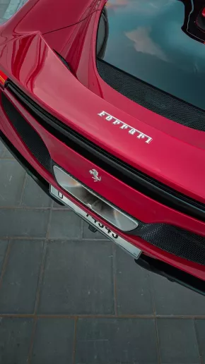 Ferrari 296 (Red), 2023 for rent in Abu Dhabi