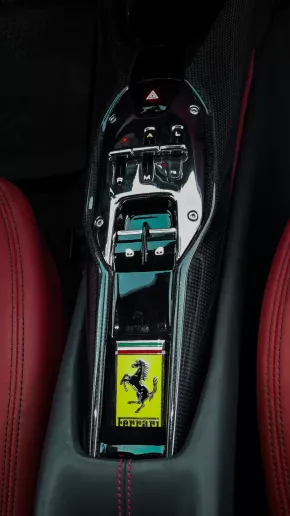 Ferrari 296 (Red), 2023 for rent in Abu Dhabi