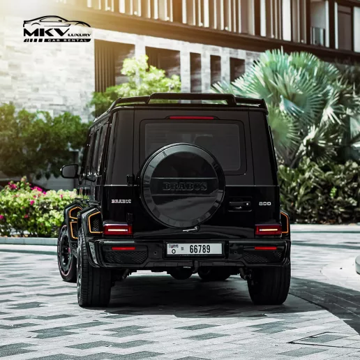 Mercedes G63 Brabus (Black), 2019 for rent in Ras Al Khaimah