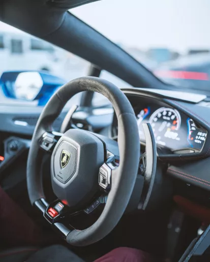 Lamborghini Evo Spyder (Синий), 2021 для аренды в Дубай