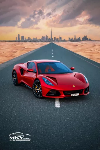 在迪拜 租 Lotus Emira (红色), 2023