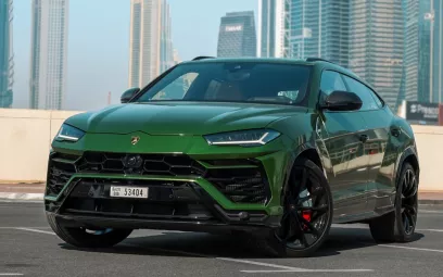 Lamborghini Urus (Gr&uuml;n), 2025  zur Miete in Dubai