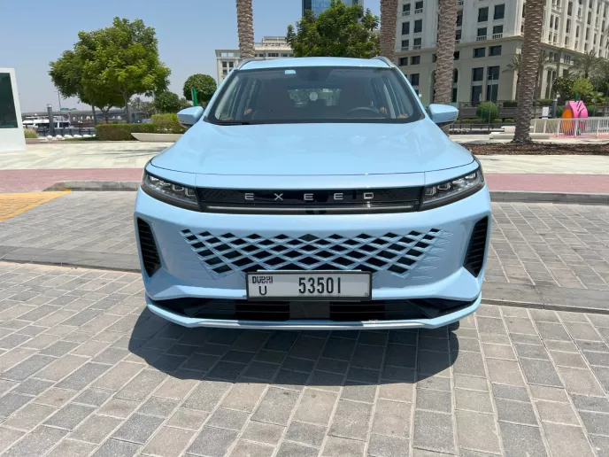 Exeed LX (Синий), 2024 для аренды в Дубай