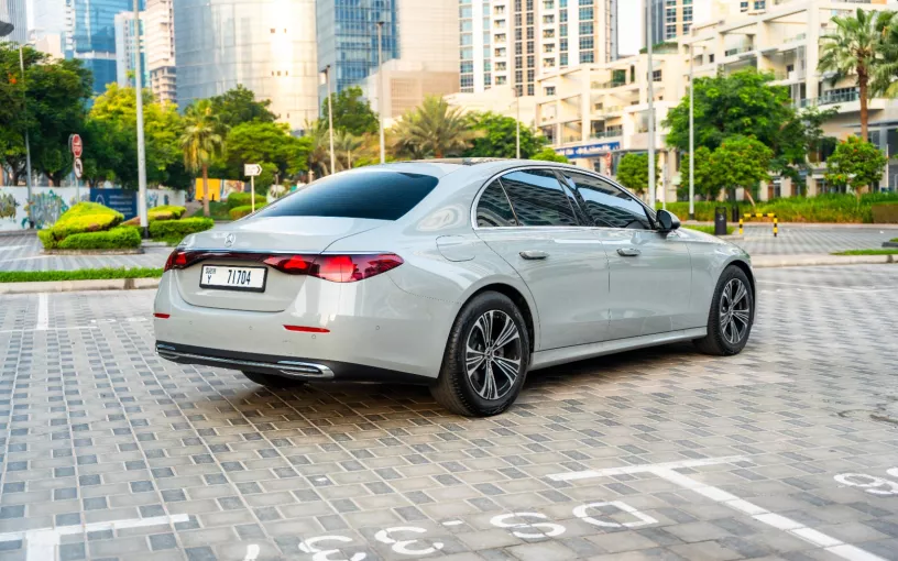Mercedes E200 (Grey), 2025 for rent in Ras Al Khaimah