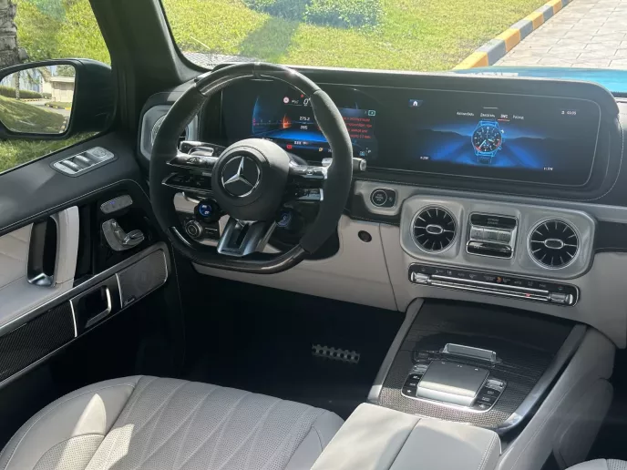 Mercedes G63 AMG (Blue), 2025 for rent in Dubai