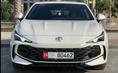MG 7 (Blanc), 2025 &agrave; louer &agrave; Duba&iuml;