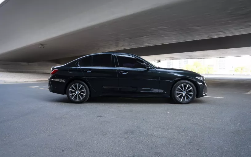BMW 318i (Black), 2025 for rent in Dubai