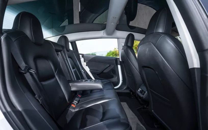 Tesla Model 3 (White), 2023 for rent in Sharjah