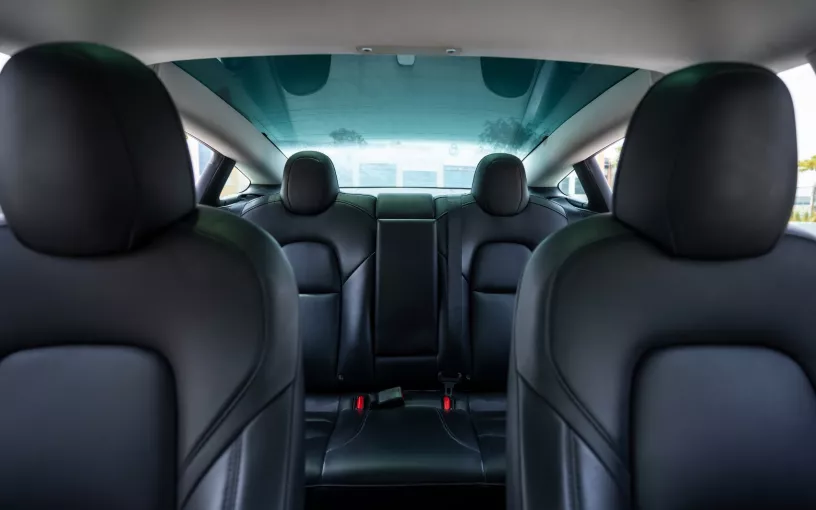 Tesla Model 3 (White), 2023 for rent in Dubai