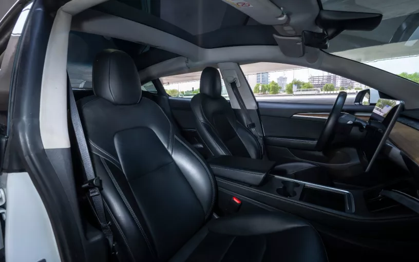 Tesla Model 3 (White), 2023 for rent in Dubai