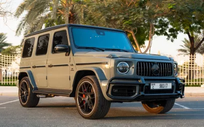Mercedes G63 AMG (Grau), 2022  zur Miete in Ras Al Khaimah