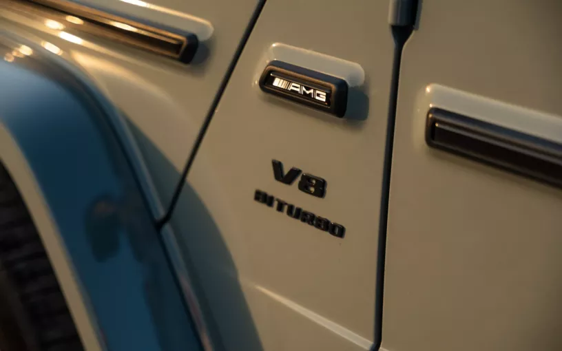 Mercedes G63 AMG (Grau), 2022  zur Miete in Ras Al Khaimah