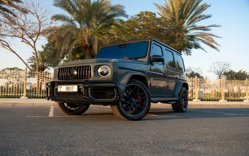 Mercedes G63 AMG (Grau), 2022  zur Miete in Ras Al Khaimah