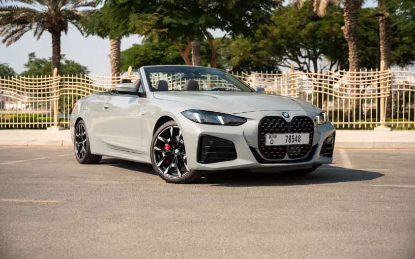 BMW 420i (Grigio Nardo), 2025 in affitto a Dubai